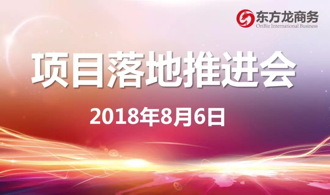 【項(xiàng)目推進(jìn)】東方龍商務(wù)舉行項(xiàng)目落地推進(jìn)會(huì)，協(xié)調(diào)項(xiàng)目后續(xù)考察，制定重點(diǎn)項(xiàng)目落地方案