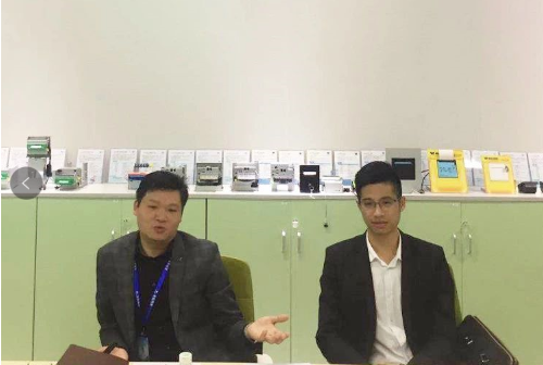 陪同政府園區(qū)對接考察智能打印機投資選址項目，全面交流項目合作意向